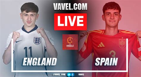 england vs spain live score